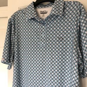 Straight down golf shirt